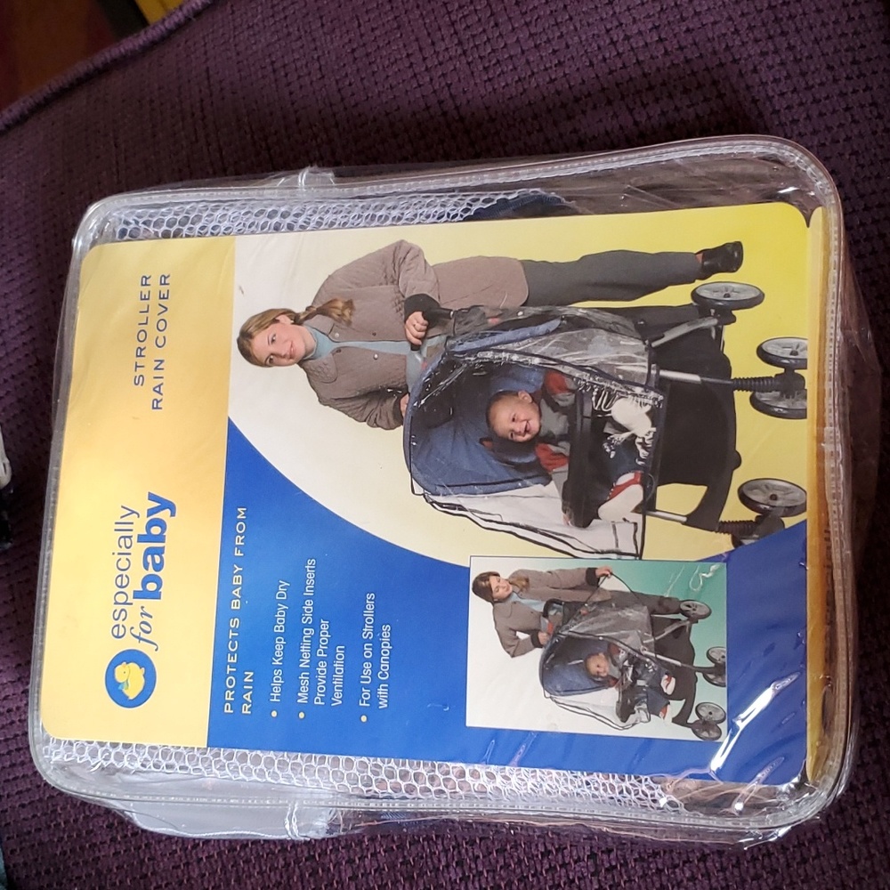 New stroller rain cover